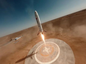 Прототип китайской многоразовой ракеты Nebula-1 разбился во время посадки